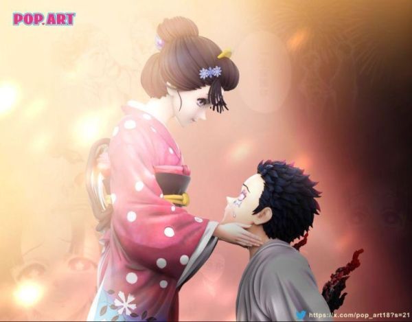 ﹝補款﹞GK  POP.AR﹝鬼滅之刃﹞狛戀 猗窩座&戀雪 