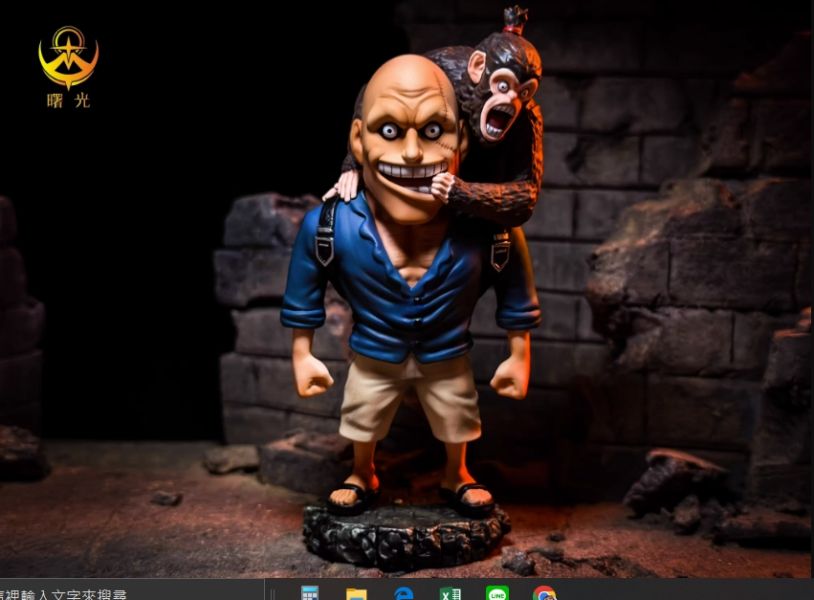 ﹝代購﹞GK   曙光﹝海賊王﹞頂上紅團 第三彈 本客·賓治  猛士達 