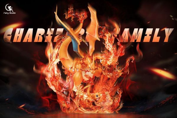 ﹝補款﹞GK  fairy 精靈屋﹝精靈寶可夢﹞ 進化組第一彈 初代御三家 噴火龍家族 