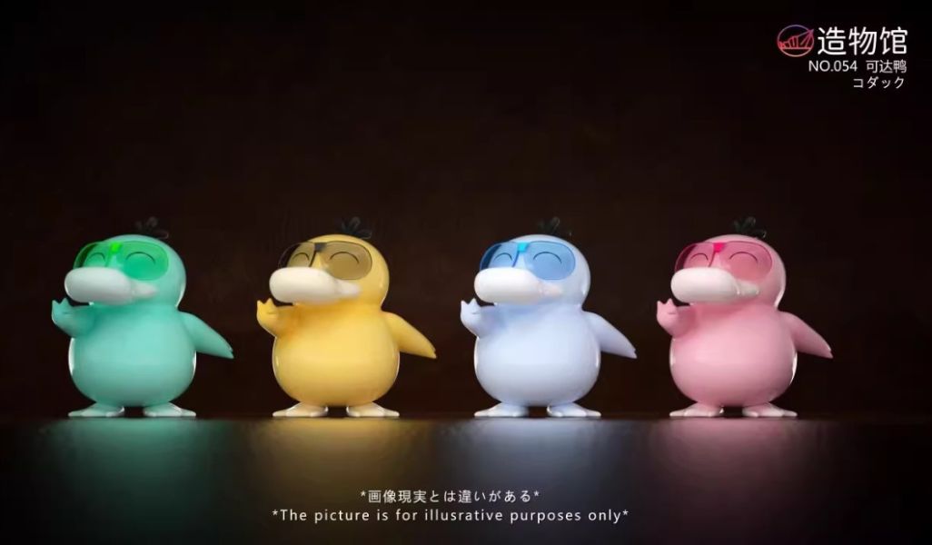 ﹝預購﹞GK  造物館﹝精靈寶可夢﹞可達鴨&呆呆獸 