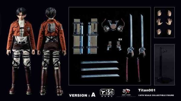 ﹝補款﹞GK  YIBO TOYS&逆刃﹝進擊的巨人﹞1/6可動人偶 兵人利威爾·阿克曼(Levi·Ackerman) 