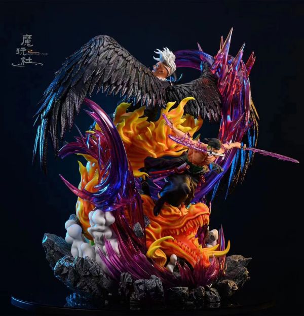 ﹝預購﹞GK   魔玩社﹝海賊王﹞週年款索隆（副皇之戰）閻王三刀龍 一百三情 飛龍侍極 