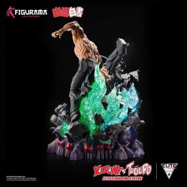 ﹝代購﹞GK  石油廠 Figurama ﹝幽游白書﹞正版授權 浦飯幽助 VS 戶愚呂 