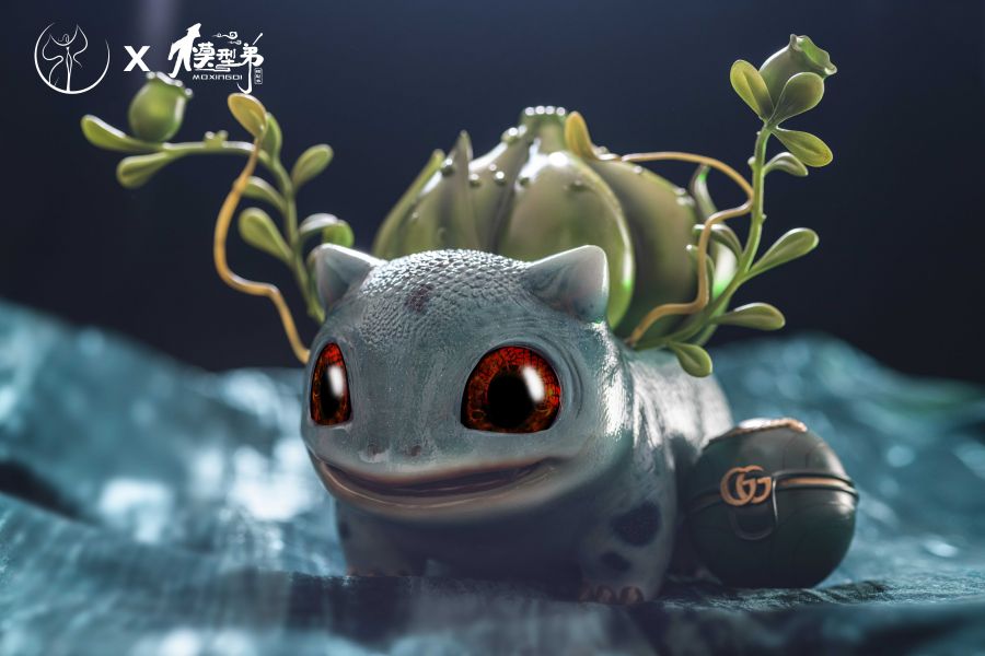 ﹝預購﹞GK  邦英x模型弟﹝精靈寶可夢﹞輕奢小精靈系列第四彈——妙蛙種子 