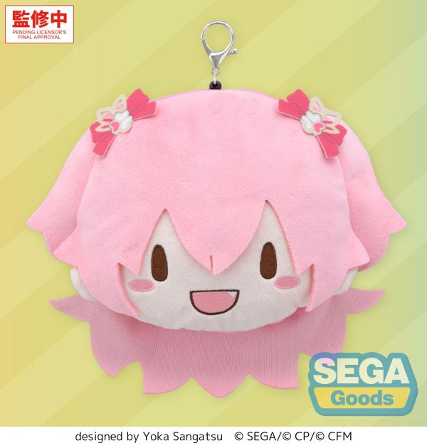 ﹝預購﹞fuwa petit世界計畫 繽紛舞台！ feat.初音未來 大臉絨毛卡套包 桃井 愛莉 