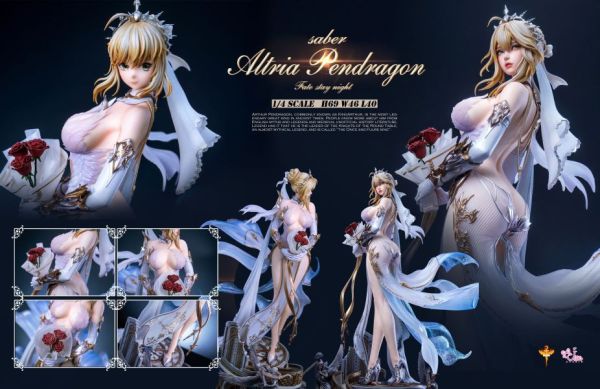 ﹝預購﹞GK  DT﹝FATE﹞Saber 婚紗 吾妻 阿爾托莉雅 吾王 第五款 最終彈 五王共鳴 