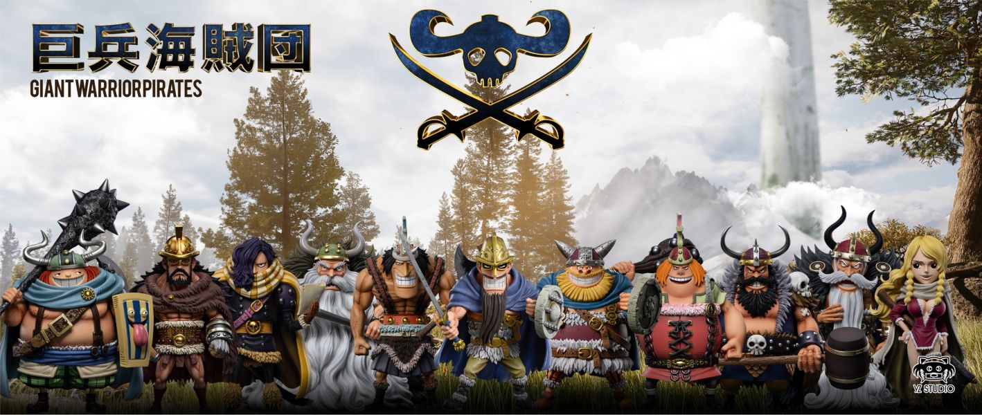 ﹝預購﹞GK YZ﹝海賊王﹞巨兵海賊團第十一彈 山鬍子 約魯魯 