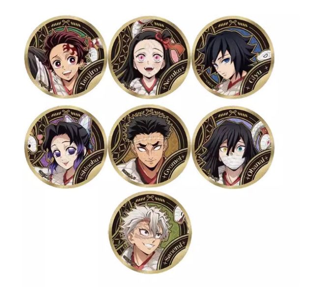 ﹝預購﹞周邊/正版授權 ufotable鬼滅之刃2025年蛇年徽章盲盒 