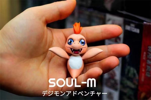 ﹝預購﹞GK   SOUL-M﹝數碼寶貝﹞數碼寶貝成長期進化小雕像第五彈(哥瑪獸) 