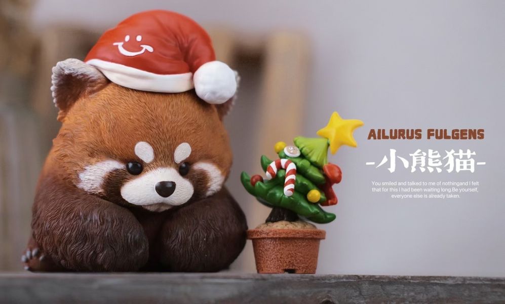 ﹝預購﹞GK 博物志﹝原創﹞2024噸噸熊 小貓熊聖誕定限版 