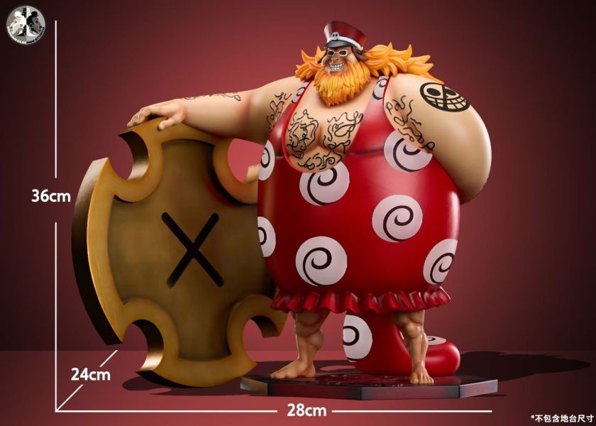 ﹝預購﹞GK 克隆人clone﹝海賊王﹞小唐家族第四-六彈 拜斯，喬拉，古拉迪烏斯 