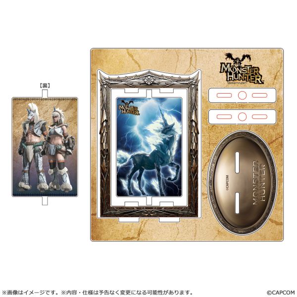 ﹝預購﹞魔物獵人 旋轉壓克力立牌 Kirin 