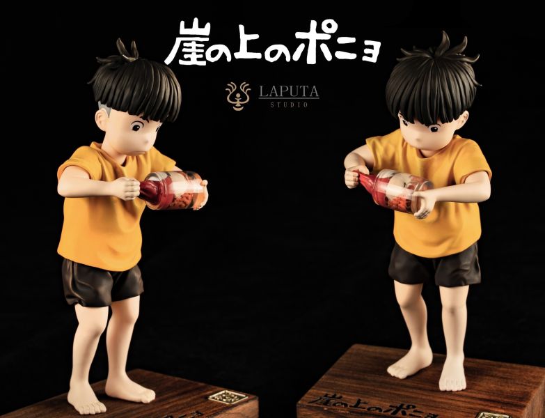 ﹝代購﹞GK  LAPUTA﹝宮崎駿﹞懸崖上的金魚姬-宗介與小波妞 