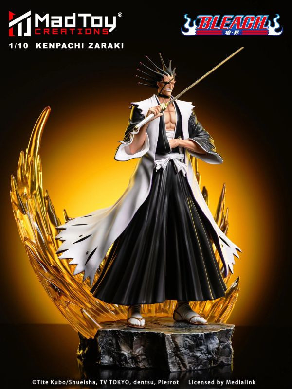 ﹝補款﹞GK  MadToy Creations ﹝死神﹞正版授權 1/10比例系列雕像–更木劍八 