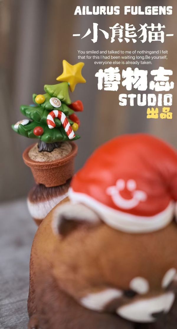 ﹝預購﹞GK 博物志﹝原創﹞2024噸噸熊 小貓熊聖誕定限版 