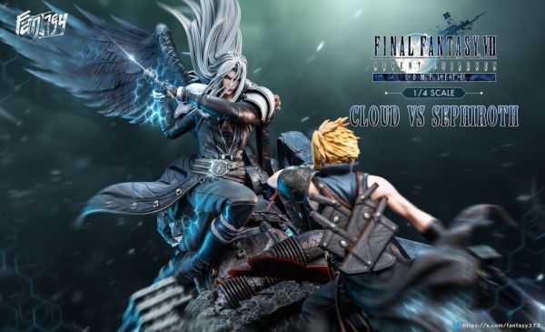 ﹝預購﹞GK FANTASY﹝最終幻想﹞薩菲羅斯VS克勞德 
