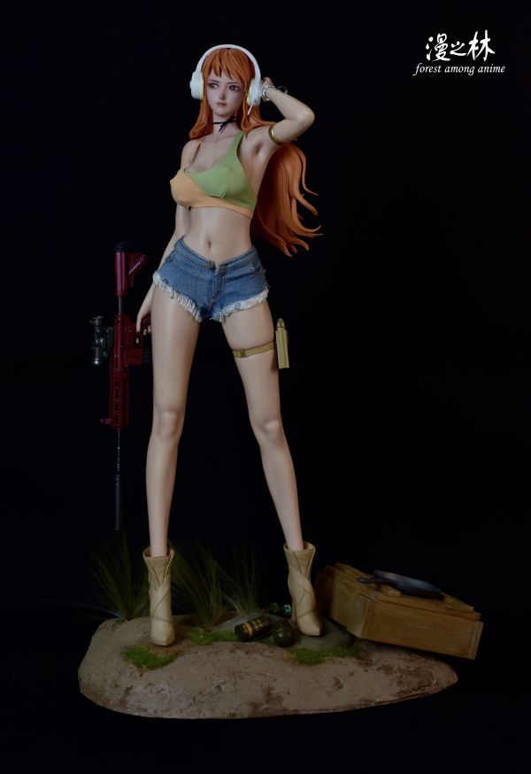 ﹝預購﹞GK  漫之林 ﹝海賊王﹞吃雞·娜美   