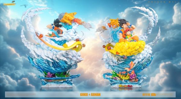 ﹝預購﹞GK 引擎﹝七龍珠﹞收藏級龍珠雕像—父子の冒險 