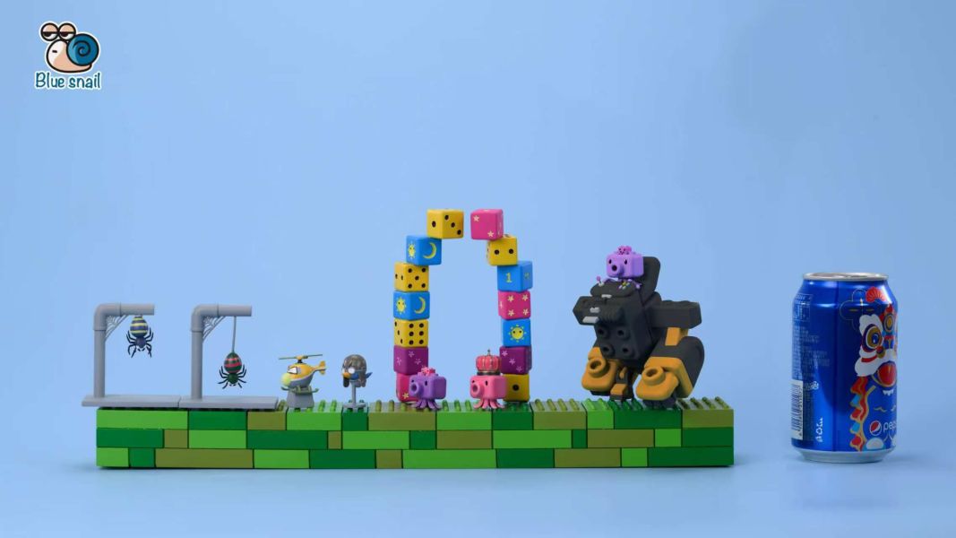 ﹝代購﹞GK  藍蝸牛﹝楓之谷﹞冒險島比例世界系列  第十九彈  玩具城 