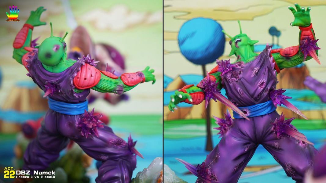 ﹝代購﹞GK  JacksDo ﹝七龍珠﹞那美剋星篇 第八彈 弗利薩3vs比克 