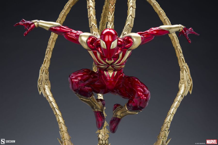 ﹝代購﹞GK  Sideshow﹝漫威﹞27吋 Marvel漫威 IRON SPIDER 鋼鐵蜘蛛俠 300792 