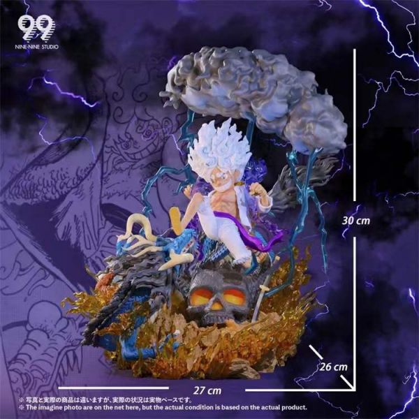 ﹝預購﹞GK  99 ﹝海賊王﹞巨人太陽神尼卡路飛 凱多 