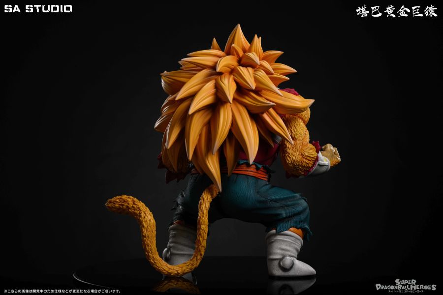 ﹝預購﹞GK SA﹝七龍珠﹞變身大猿 典藏版 邪惡賽亞人 堪巴黃金巨猿 