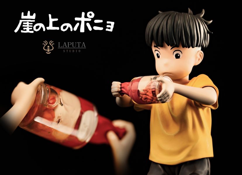 ﹝代購﹞GK  LAPUTA﹝宮崎駿﹞懸崖上的金魚姬-宗介與小波妞 