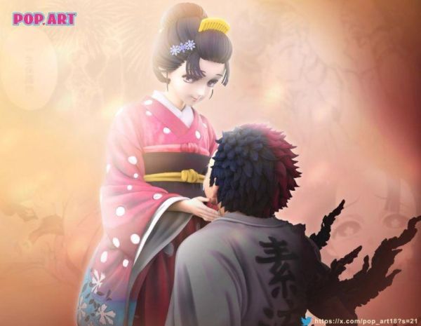 ﹝補款﹞GK  POP.AR﹝鬼滅之刃﹞狛戀 猗窩座&戀雪 