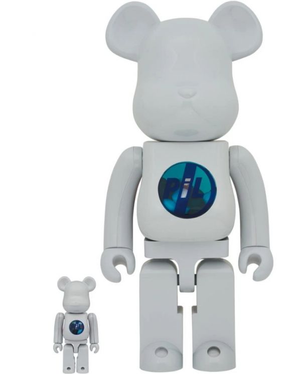 ﹝預購﹞庫柏力克熊 BE@RBRICK PiL CHROME Ver. 100％ & 400％ 