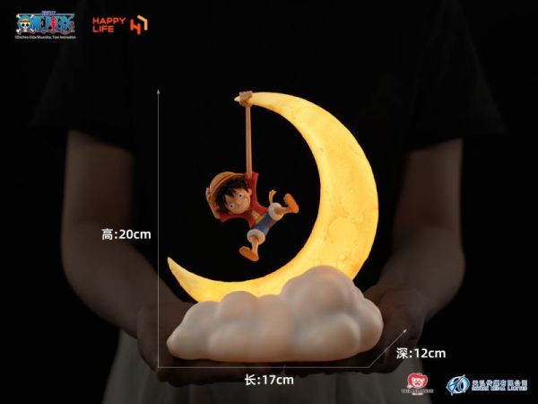 ﹝在台現貨﹞ HAPPY LIFE﹝海賊王﹞拉拉路飛磁控小夜燈 
