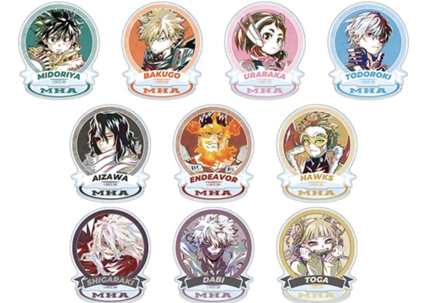 ﹝預購﹞周邊 我的英雄學院 Ani-Art 第九彈 系列商品 壓克力立牌(半身) 