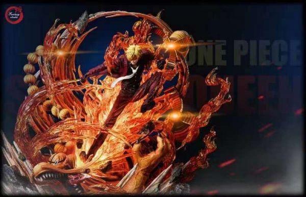 ﹝補款﹞GK  Fantasy幻想屋﹝海賊王﹞海賊王系列大型雕像 第二彈 山治VS Queen 