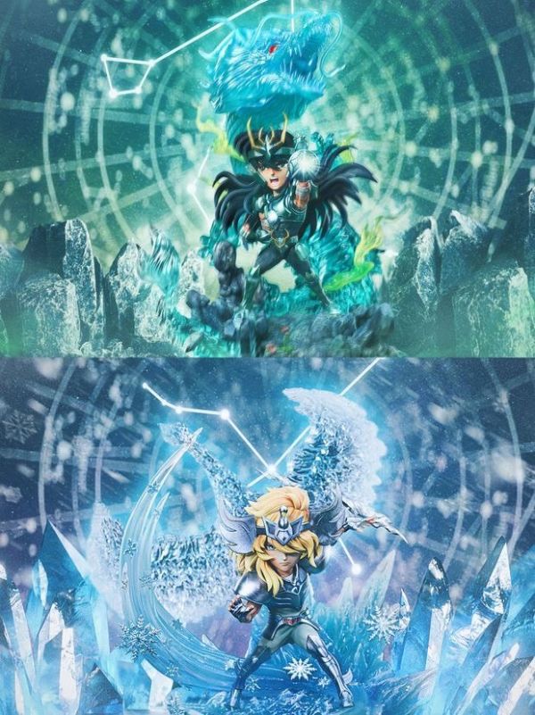 ﹝在台現貨﹞GK   G5﹝聖鬥士星矢﹞聖鬥士紫龍&冰河 