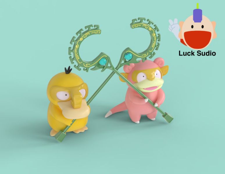 ﹝預購﹞GK Luck 百寶袋+行運工坊﹝精靈寶可夢﹞結界獸雙傻 