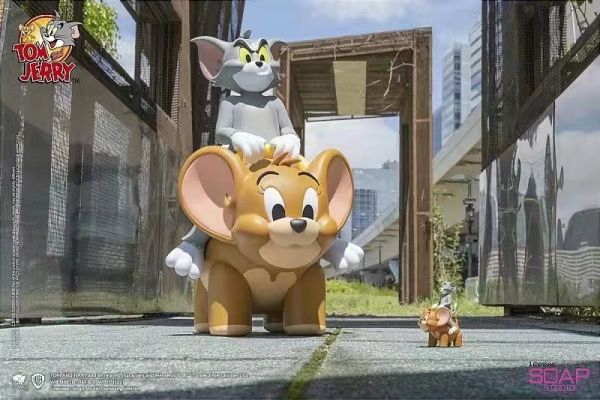 ﹝預購﹞GK  Soap﹝貓與老鼠﹞60cm高 貓和老鼠 超級騎師 CA144 