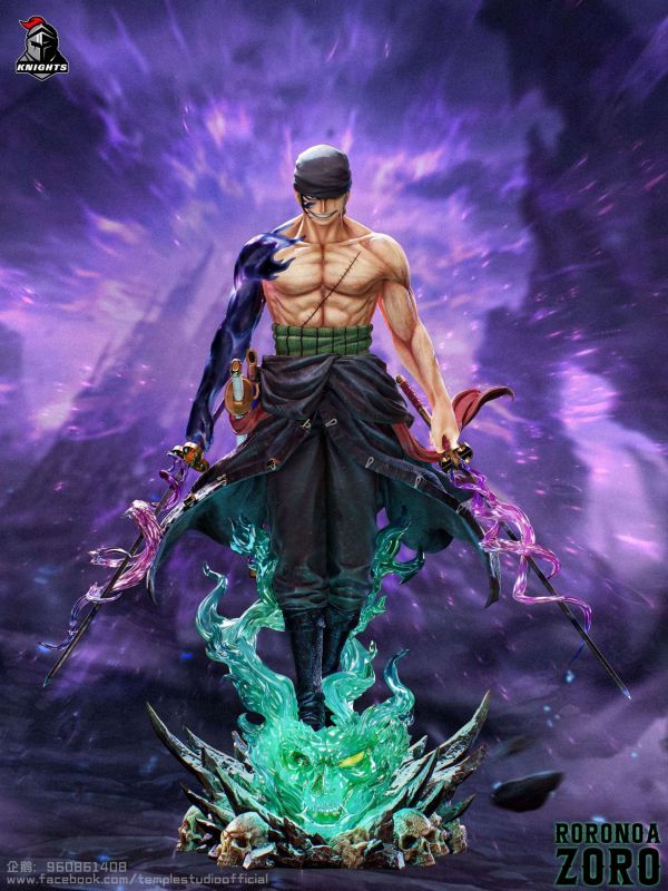 ﹝代購﹞GK  騎士聯盟Temple﹝海賊王﹞羅羅諾亞•索隆 