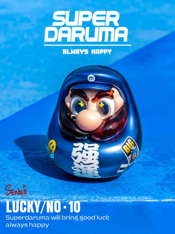 ﹝預購﹞GK  SENZII千紙×超級達摩SuperDaruma﹝超級達摩﹞強運 
