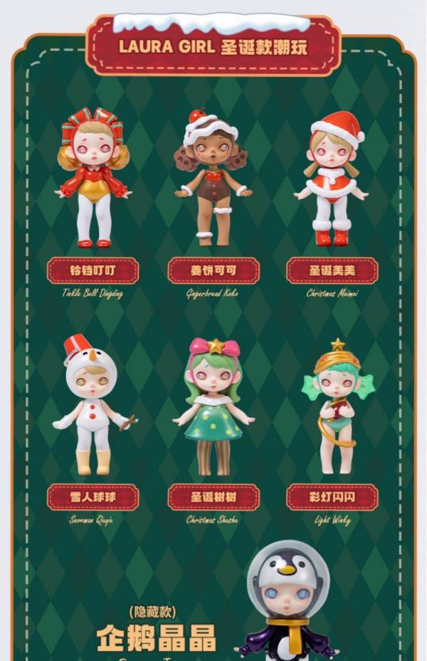 ﹝現貨﹞盲盒 Laura 聖誕禮盒 勞拉 