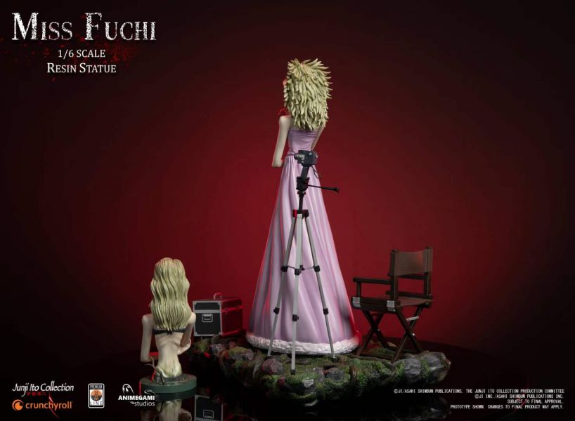 ﹝預購﹞GK   Animegami ﹝伊藤潤二﹞伊藤潤二 正版授權 淵小姐 1/6 雕像 