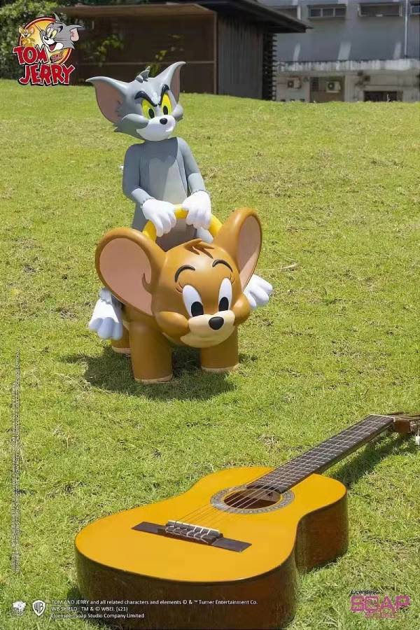 ﹝預購﹞GK  Soap﹝貓與老鼠﹞60cm高 貓和老鼠 超級騎師 CA144 