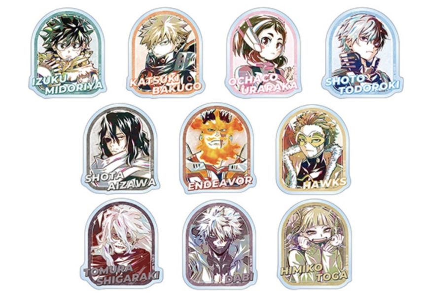 ﹝預購﹞周邊 我的英雄學院 Ani-Art 第九彈 系列商品 透明貼紙 