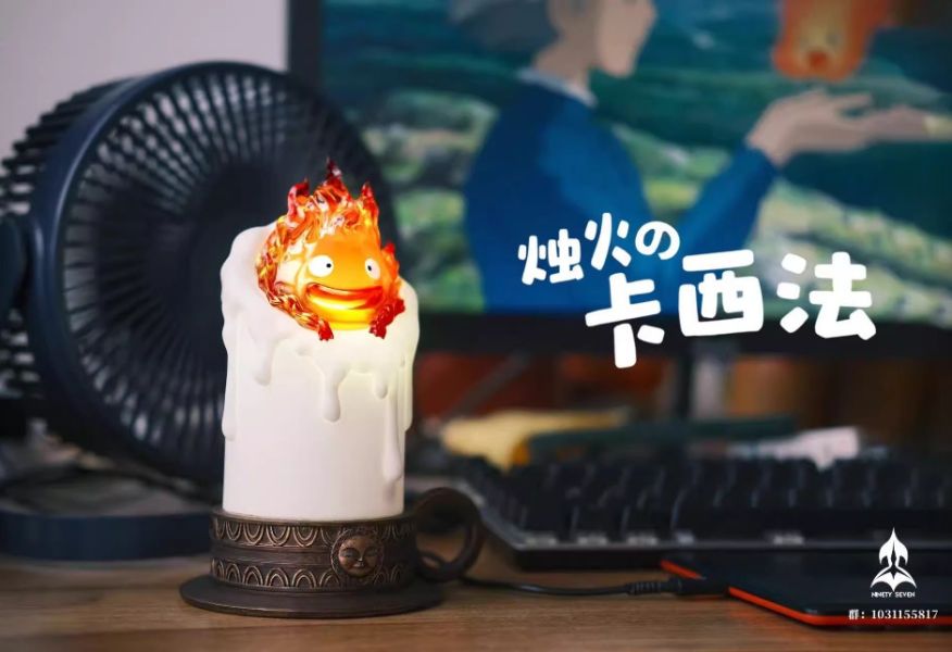 ﹝代購﹞GK   NINETY SEVEN﹝宮崎駿﹞卡西法 CALCIFER 