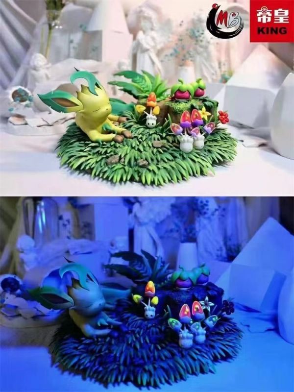 ﹝預購﹞GK   墨寶閣&帝皇﹝精靈寶可夢﹞伊布共鳴系列一第一款—草伊布 