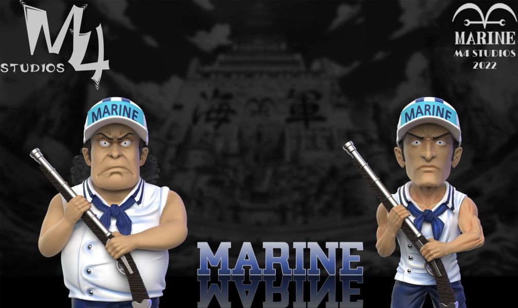 ﹝代購﹞GK  M4﹝海賊王﹞海軍本部人物第36彈丨海軍小兵 