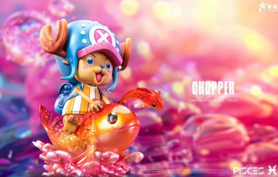 ﹝代購﹞GK 星耀﹝海賊王﹞十二星座喬巴系列 雙魚座喬巴/水瓶座喬巴 
