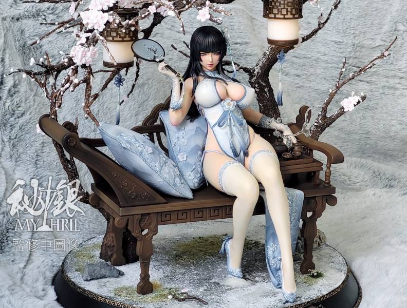 ﹝預購﹞GK    祕銀藝術工坊﹝原創﹞正版授權 1:6 相思肆季--冬梅（含國際運費） 