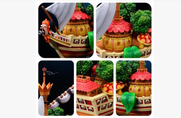 ﹝預購﹞GK M4﹝海賊王﹞全員船-系列第三十一彈丨雷歐海賊船丨‌撒謊蘭度號 