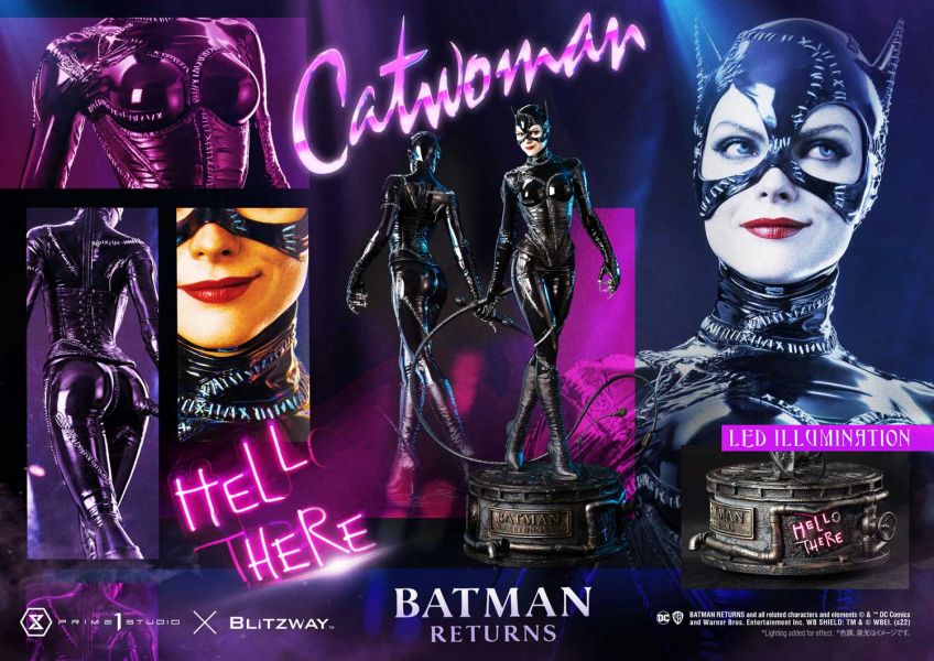 ﹝預購﹞GK  Prime 1 Studio﹝DC﹞1/3 1992 蝙蝠俠歸來 Catwoman 貓女 MMBM-05S特典版/MMBM-05標準版 
