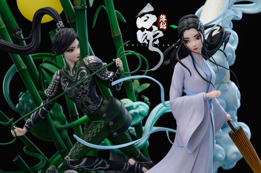 ﹝預購﹞GK  仙豆﹝白蛇：緣起﹞正版授權 小青小白雙人雕像《白蛇：緣起》 